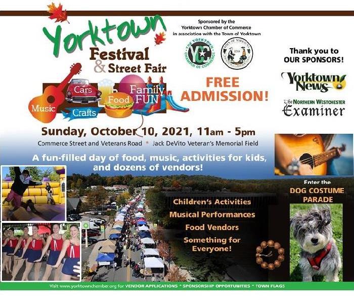 Yorktown Festival & Street Fair Flier